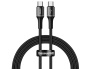 Kaabel USB-C--USB-C PD Baseus HALO 3A 1m