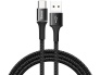 Kaabel USB-C Baseus HALO 3A 1m LED Black