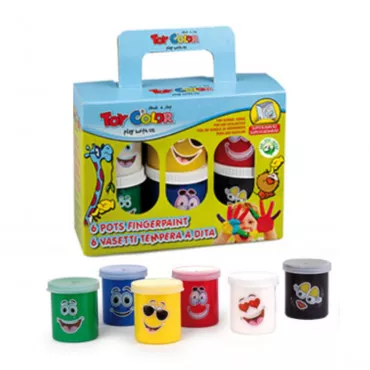 Näpuvärvid ToyColor 6x80ml